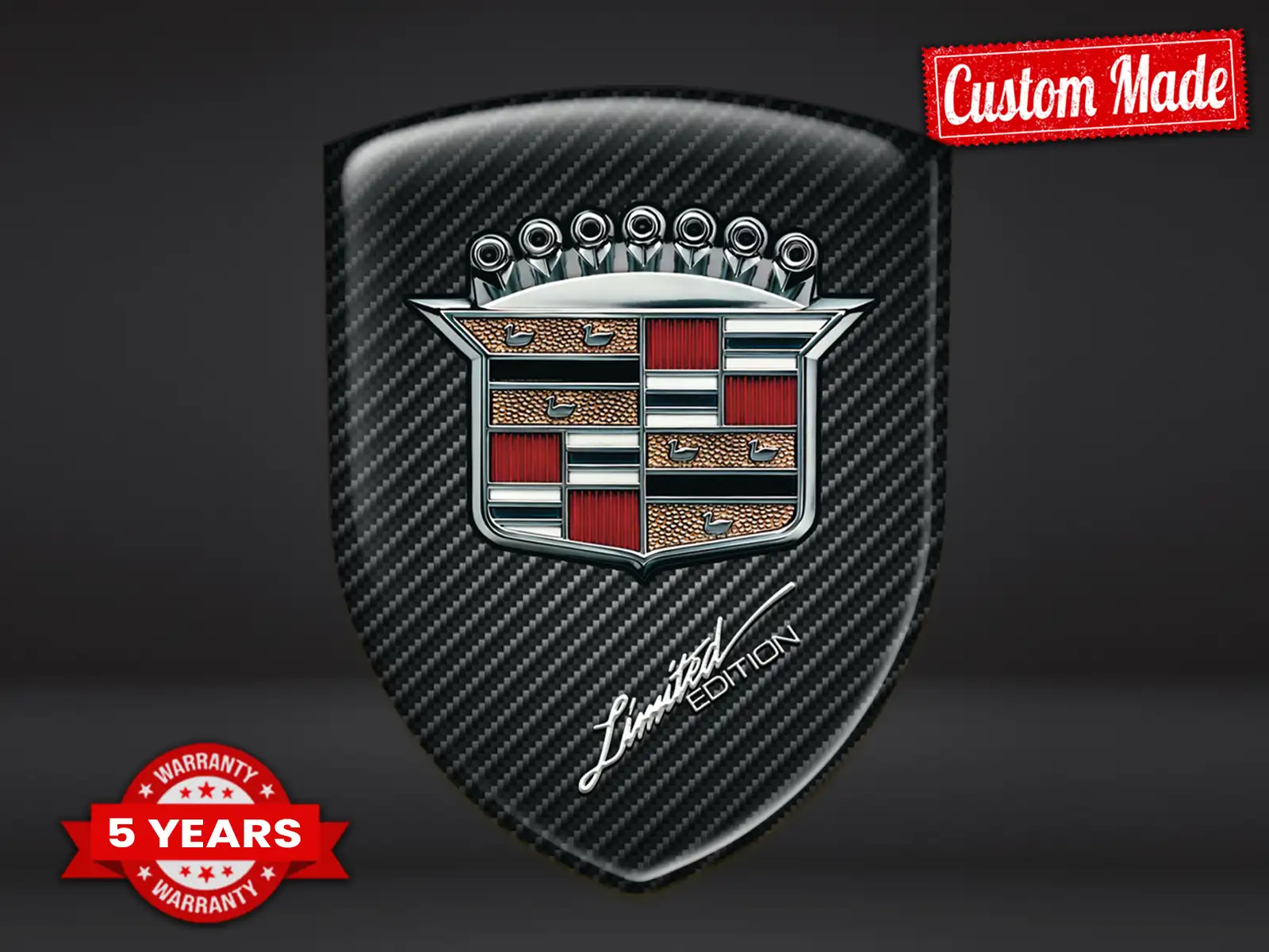 Cadillac Personalisierte Logosticker Stilvoll Robust Anpassbar ST